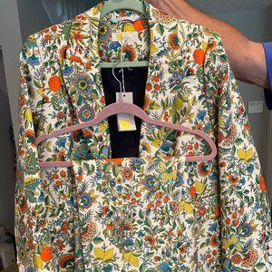 Boden flower print jacket.